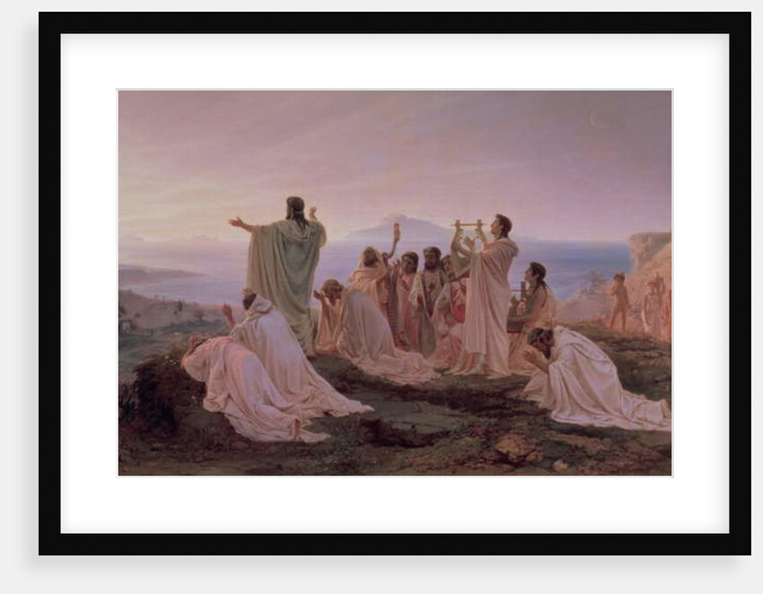 Pythagoreans' Hymn to the Rising Sun, 1869 by Fedor Andreevich Bronnikov