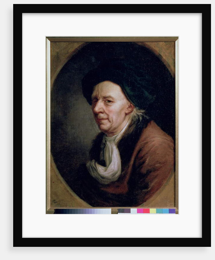Portrait of the Mathematician Leonard Euler by Joseph Friedrich August Darbes