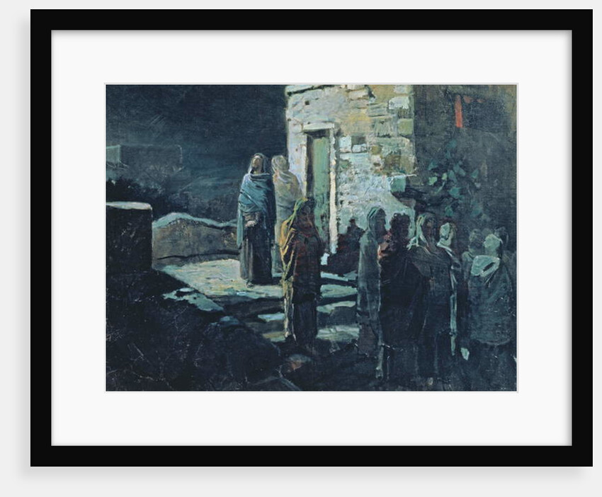 Christ after the Last Supper in Gethsemane, 1888 by Nikolai Nikolajevitch Gay