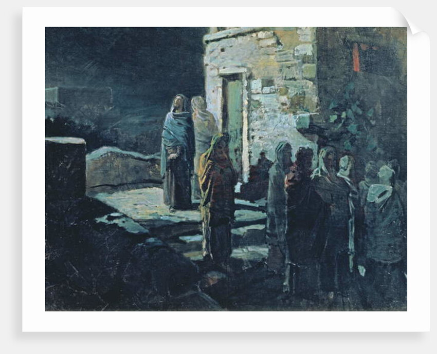 Christ after the Last Supper in Gethsemane, 1888 by Nikolai Nikolajevitch Gay