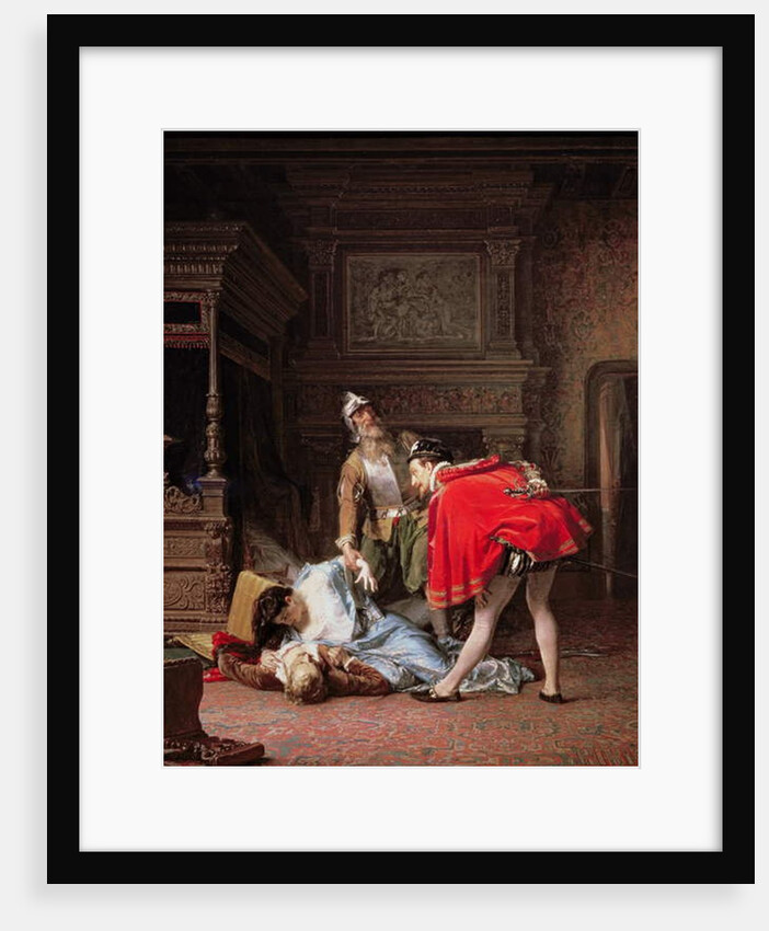 A Scene from St Bartholomew's Night, 1870 by Karlis Fridikh Huns