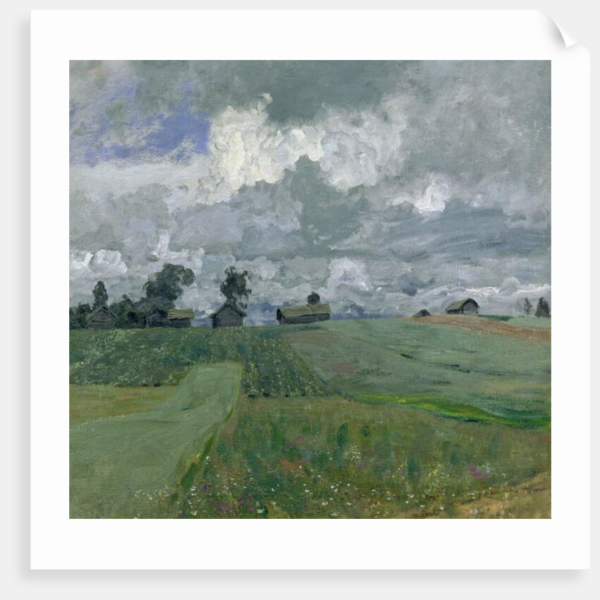 Stormy Day, 1897 by Isaak Ilyich Levitan