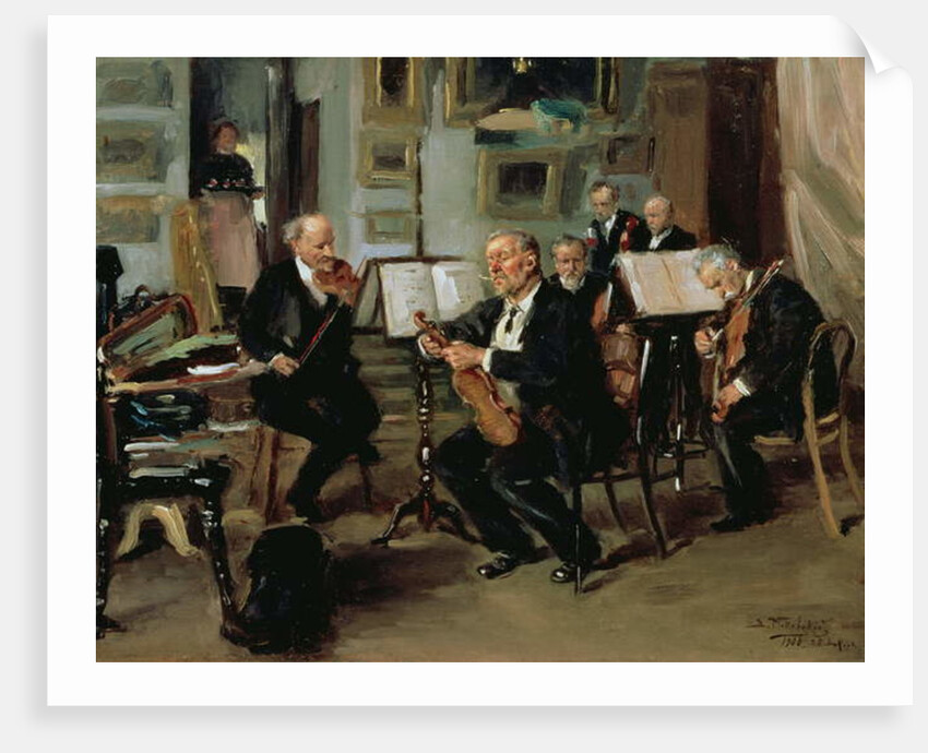 Musical Evening, 1906 by Vladimir Egorovic Makovsky