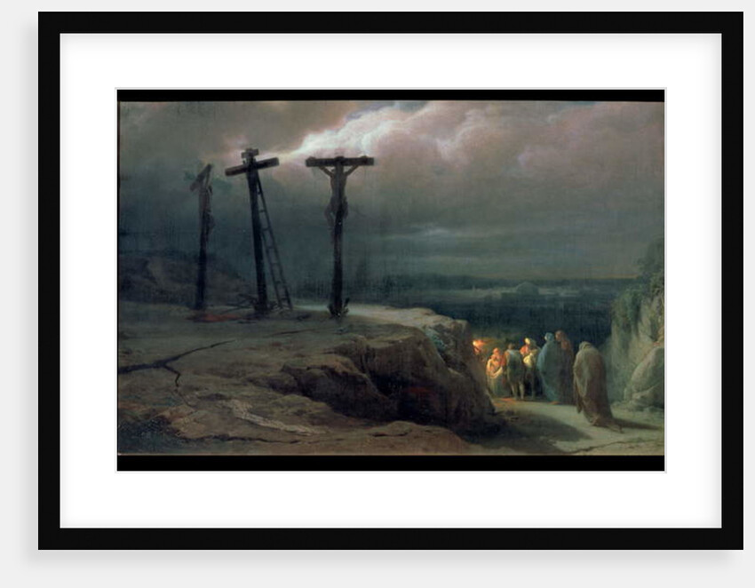 Night at Golgotha, 1869 by Vasili Vasilievich Vereshchagin