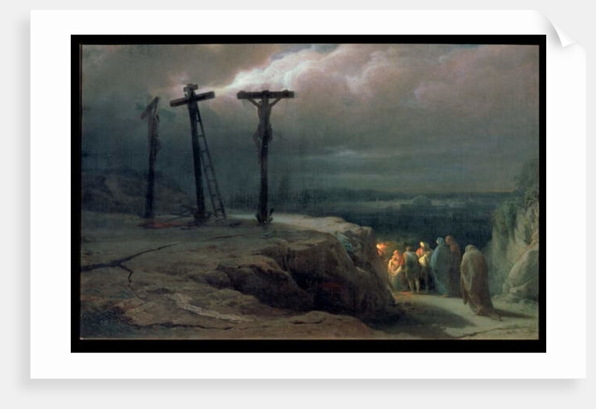 Night at Golgotha, 1869 by Vasili Vasilievich Vereshchagin