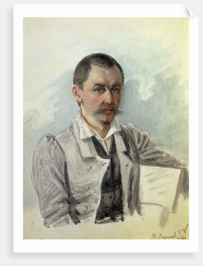 Portrait of M. Lunin Peter Prison, 1836 by Nikolai Alexandrovich Bestuzhev