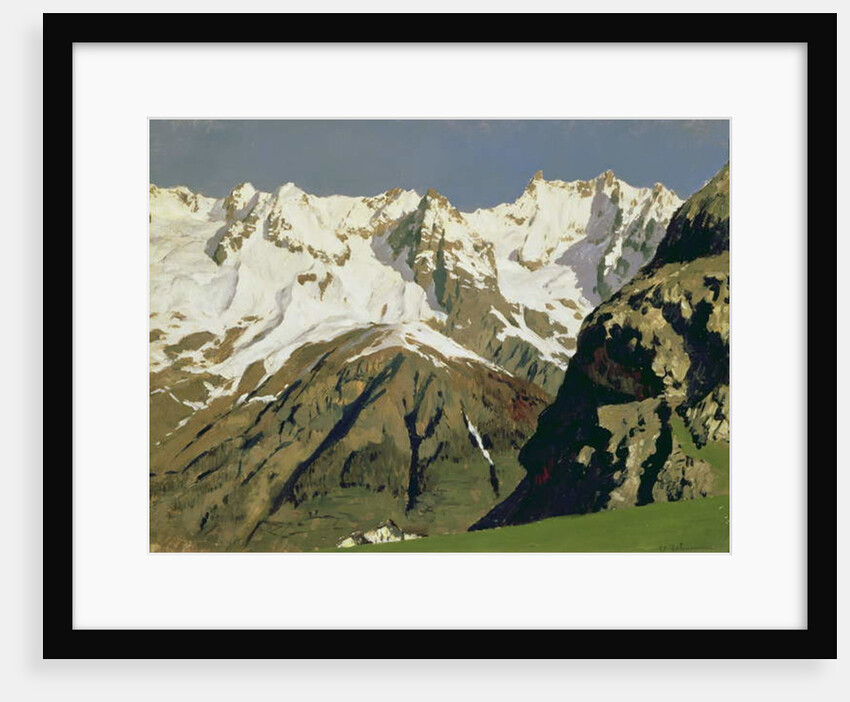 Mont Blanc Mountains, 1897 by Isaak Ilyich Levitan
