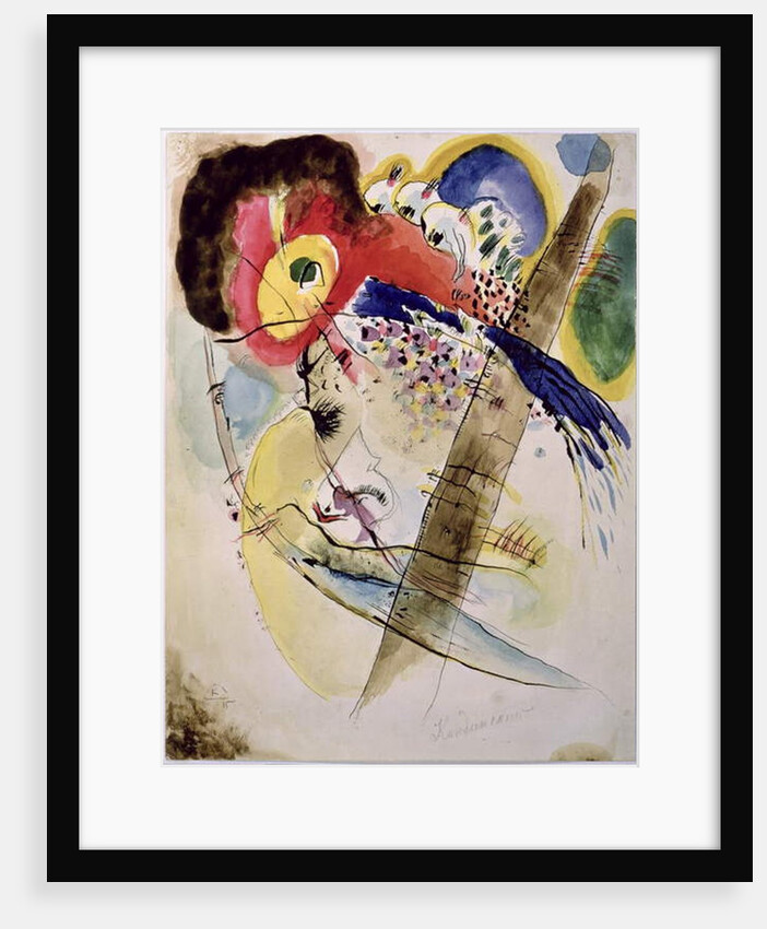 Exotic Birds, 1915 by Wassily Kandinsky