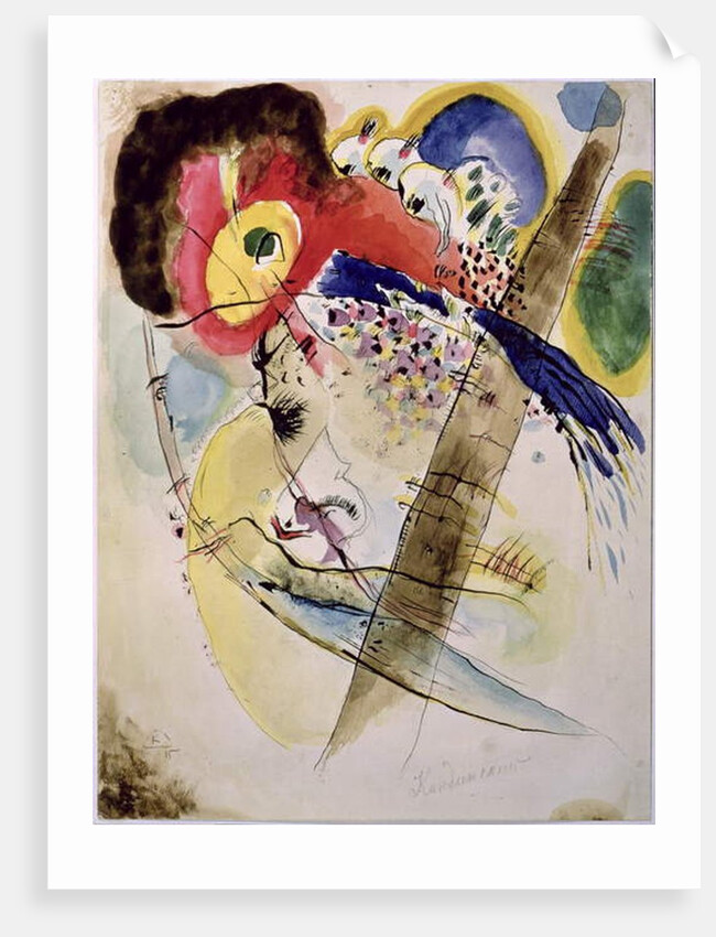 Exotic Birds, 1915 by Wassily Kandinsky