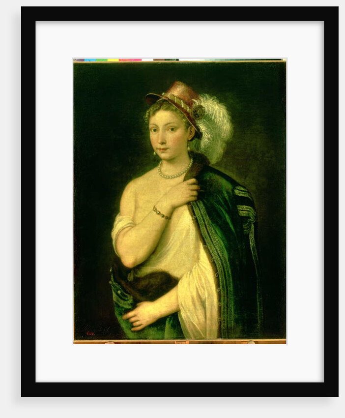 Female Portrait, c.1536 by Titian