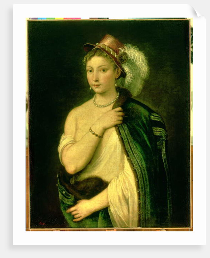 Female Portrait, c.1536 by Titian