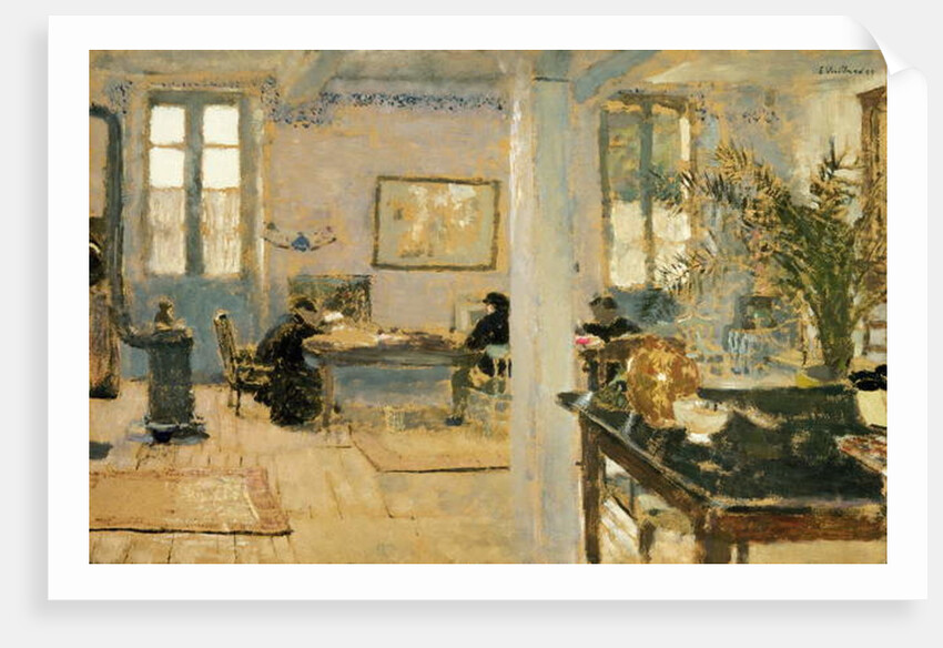 In the Room, 1890s by Edouard Vuillard