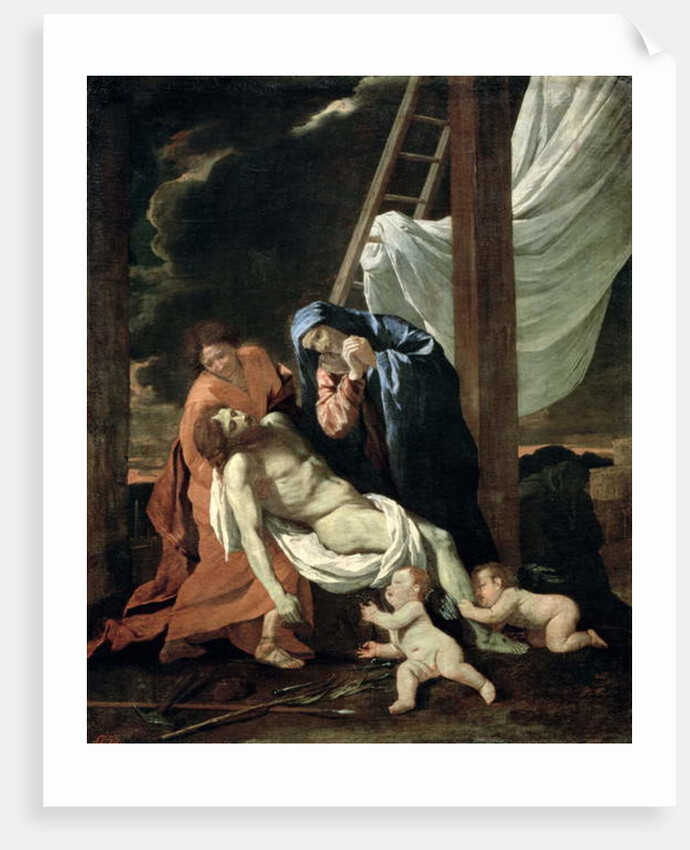 The Deposition, c.1630 by Nicolas Poussin