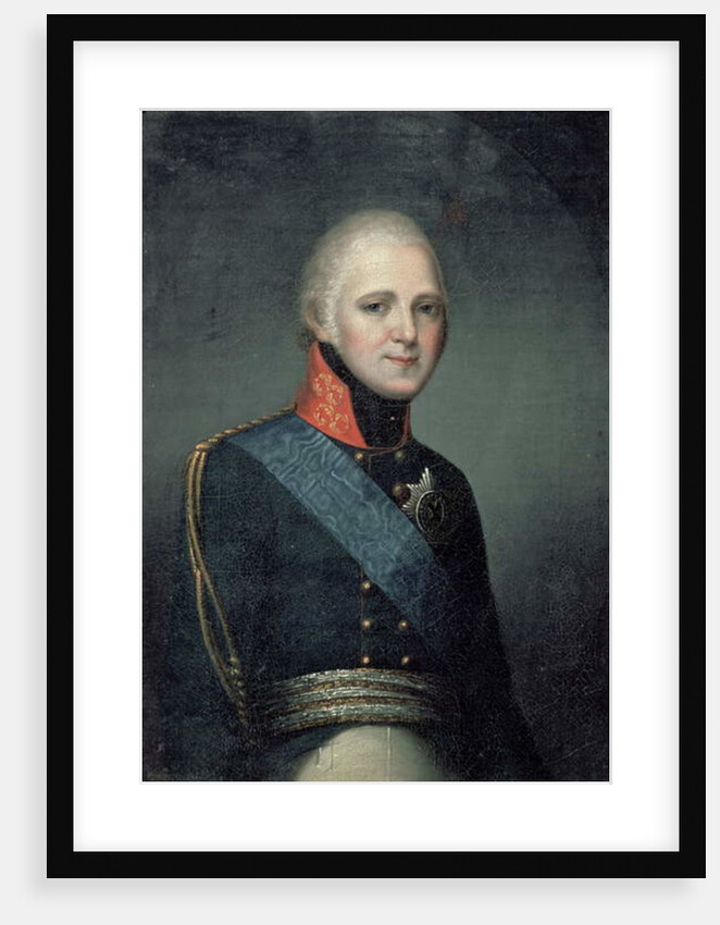 Portrait of Emperor Alexander I, 1804 by Franz Gerhard von Kugelgen