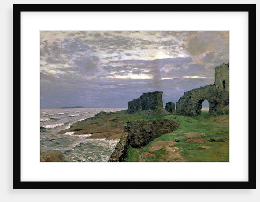 Remains of Bygone Days, Twilight, Finland, 1897 by Isaak Ilyich Levitan