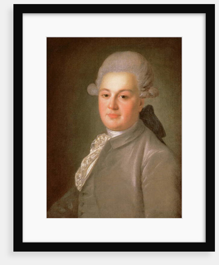 Portrait of Senator Count Artemy Vorontsov, after 1768 by Fedor Stepanovich Rokotov