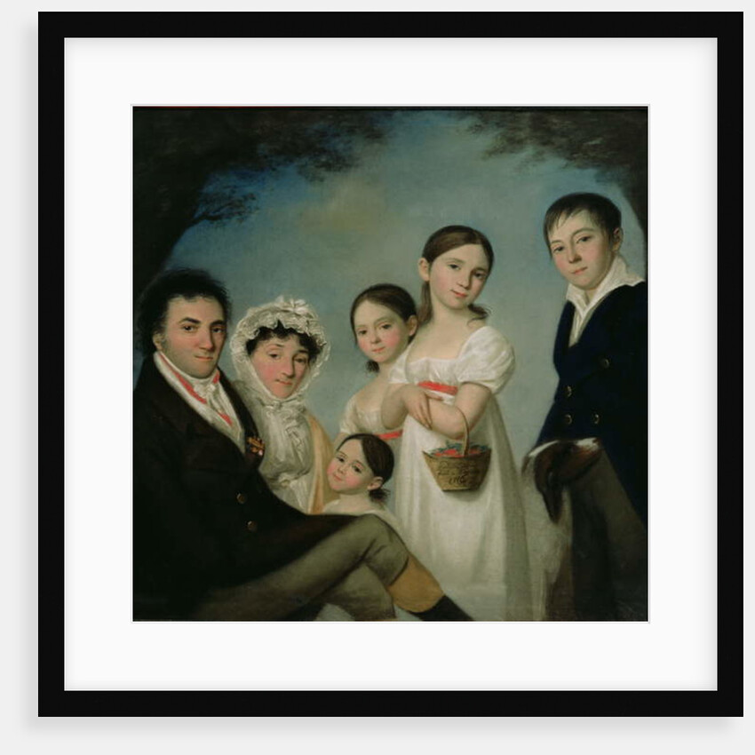 The Boratynsky Family, 1816 by Karl Wilhelm Bardou
