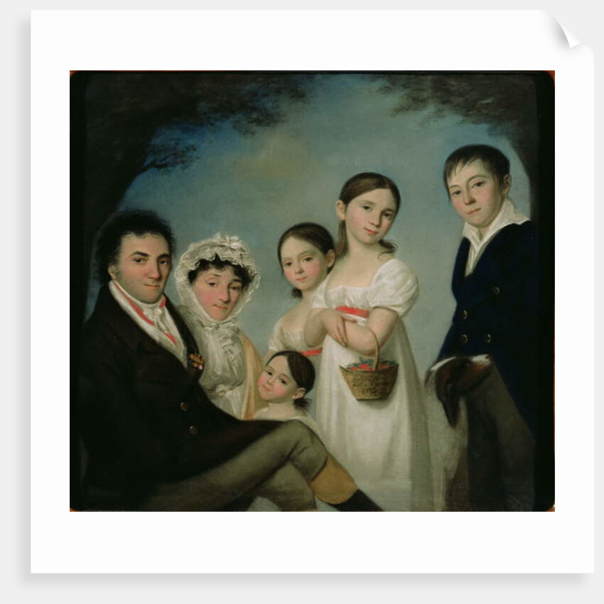 The Boratynsky Family, 1816 by Karl Wilhelm Bardou