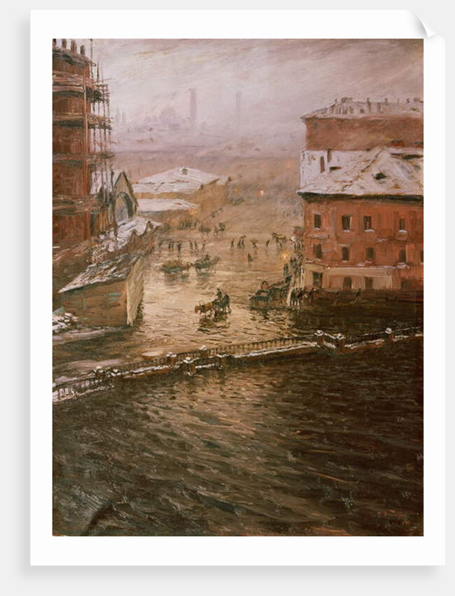 Flood in St. Petersburg, 1903 by Nikolay Nikanorovich Dubovskoy