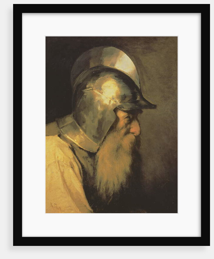 An Old Warrior of the Time of the Huguenots, 1870 by Karlis Fridikh Huns