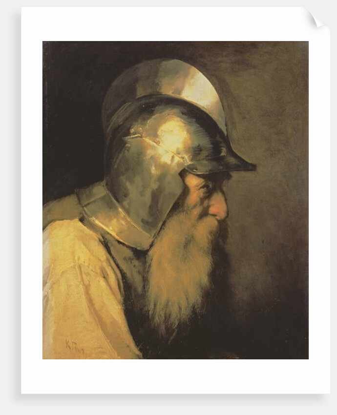 An Old Warrior of the Time of the Huguenots, 1870 by Karlis Fridikh Huns