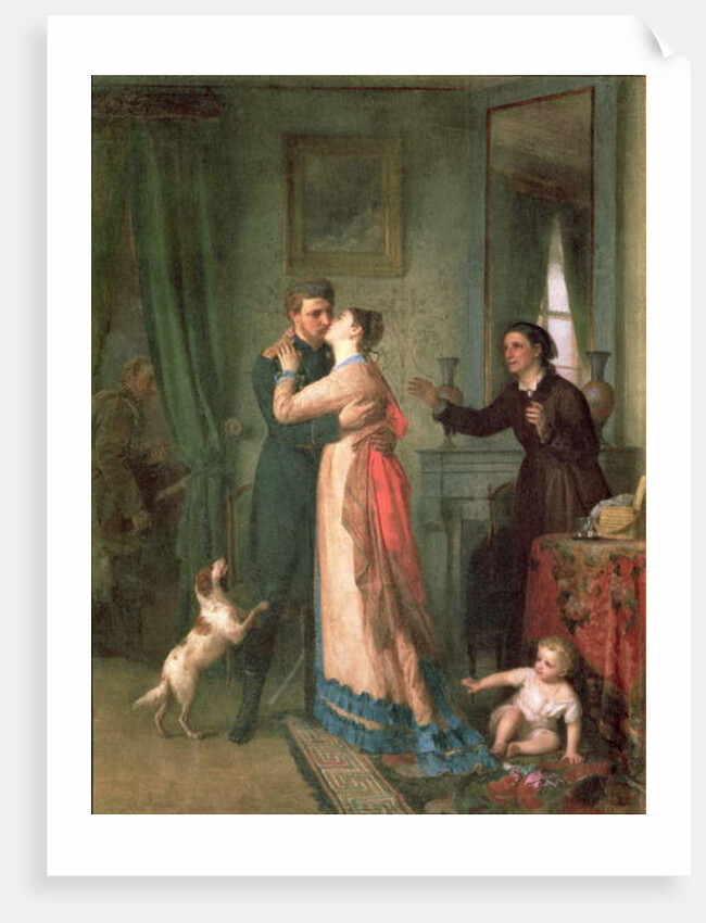 Return after the War, 1878 by Akim Egorovich Karneev