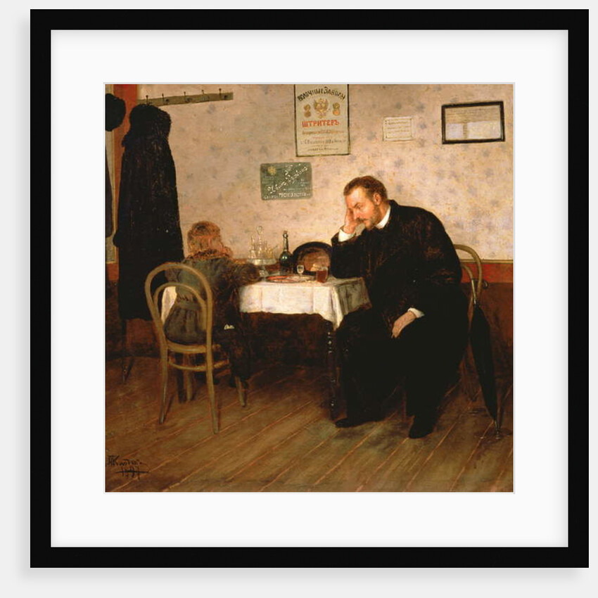 Orphaned, 1897 by Baron Mikhail Petrovich Klodt von Jurgensburg