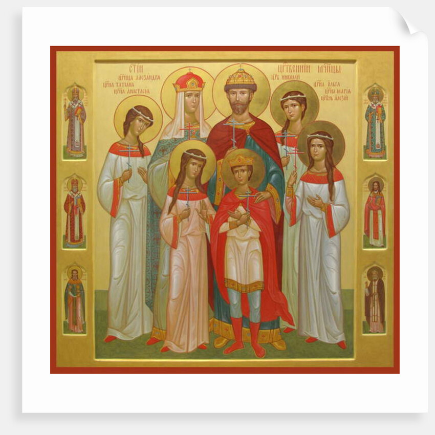 The Murdered Family of Tsar Nicholas II by Workshop of the Trinity Lavra of St. Sergius