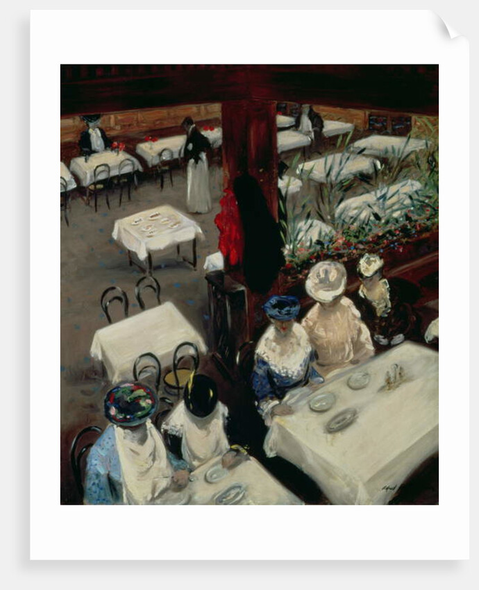 In a Cafe, 1905 by Alfred Henry Maurer