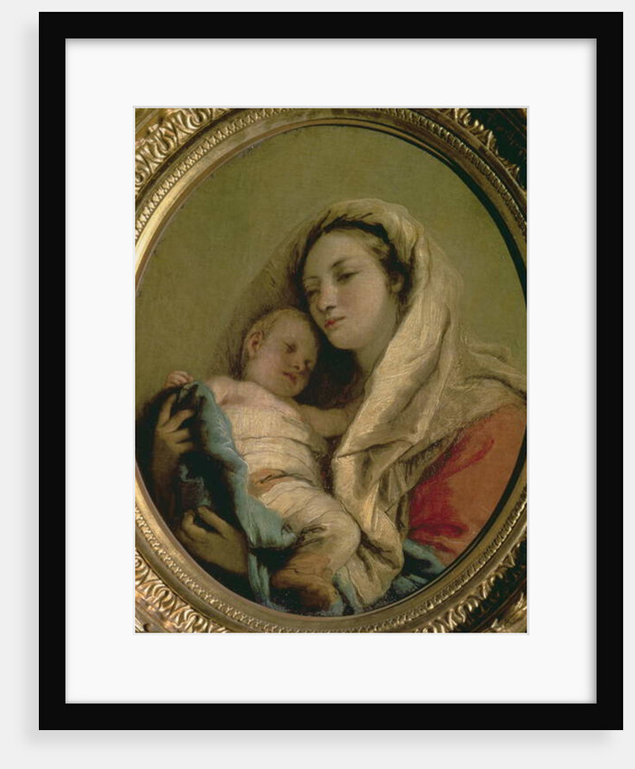 Madonna with Sleeping Child, 1780s by Giandomenico Tiepolo