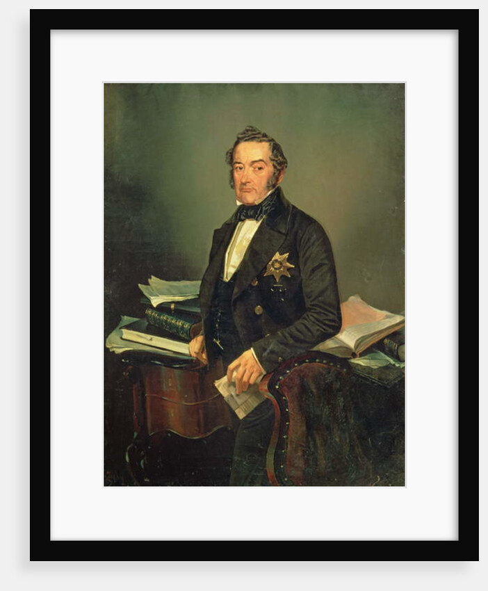 Portrait of Senator Ivan Tolstoy by Mihaly von Zichy