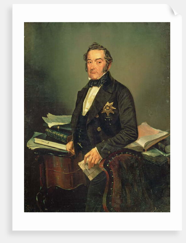 Portrait of Senator Ivan Tolstoy by Mihaly von Zichy