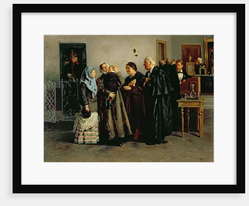 Verdict, 'Not Guilty', 1882 by Vladimir Egorovic Makovsky