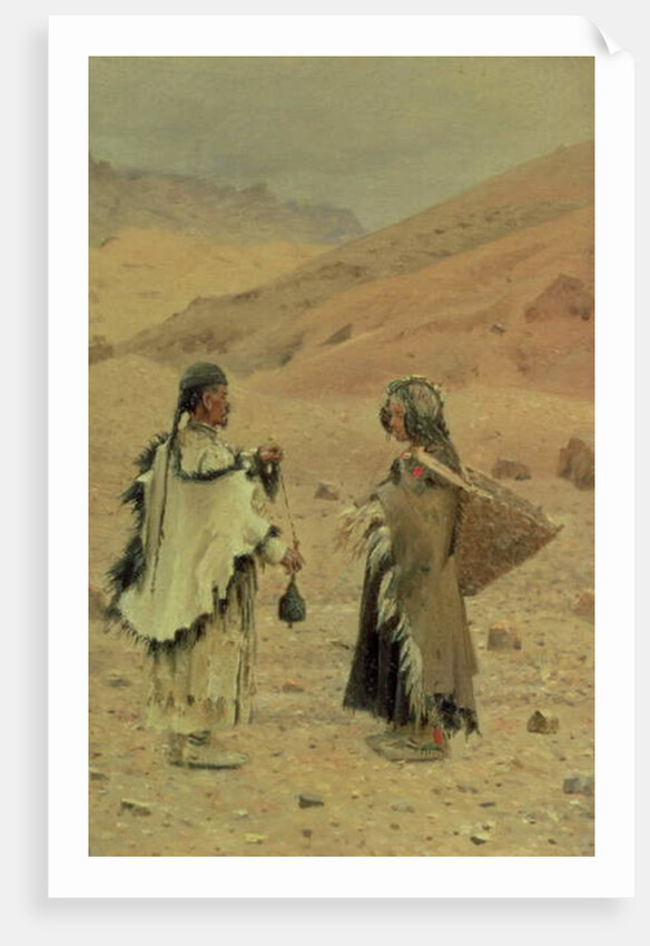 West Tibetans, 1875 by Piotr Petrovitch Weretshchagin