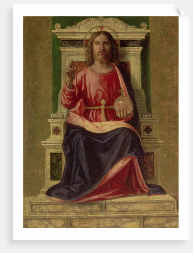 Christ Enthroned, c.1505 by Giovanni Battista Cima da Conegliano