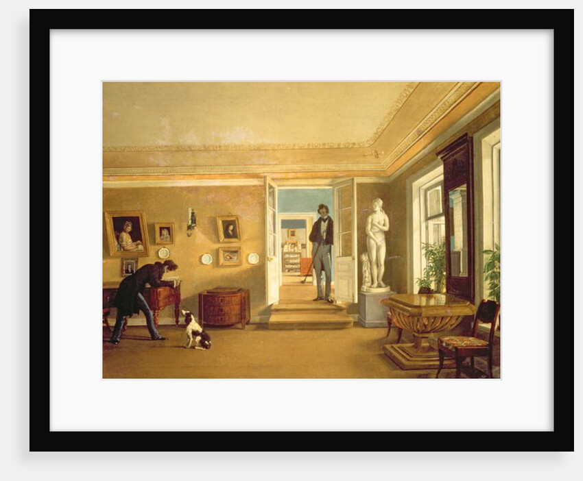 Interior by Kapiton Alekseevich Zelentsov