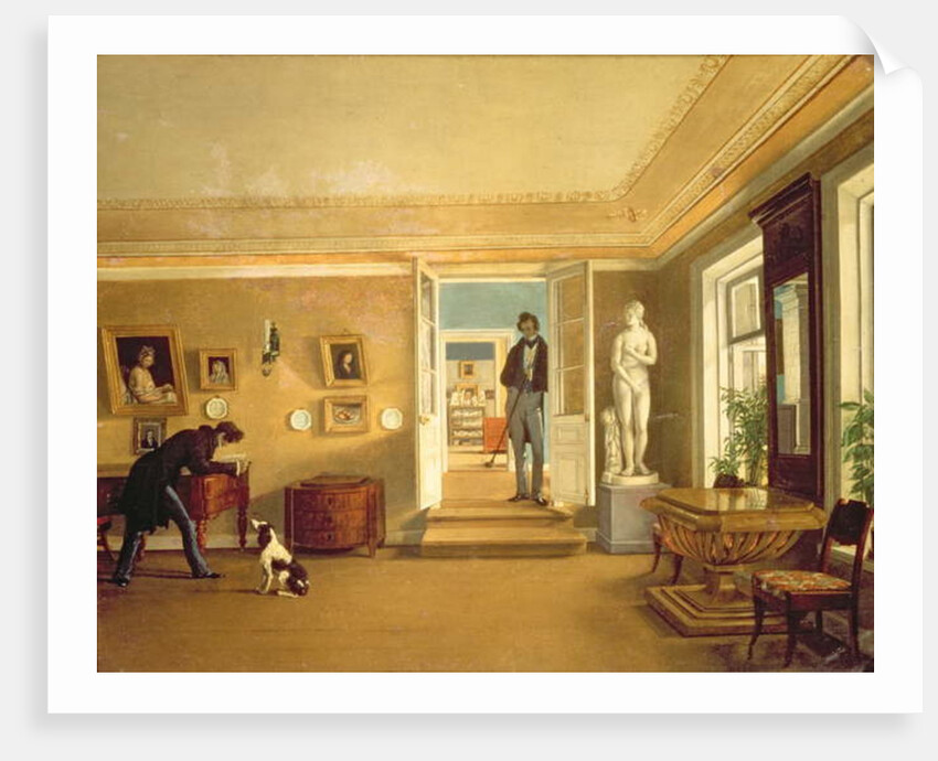 Interior by Kapiton Alekseevich Zelentsov