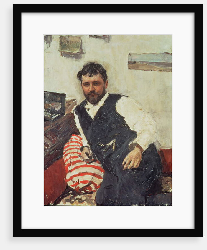 Portrait of Konstantin Korovin, 1891 by Valentin Aleksandrovich Serov