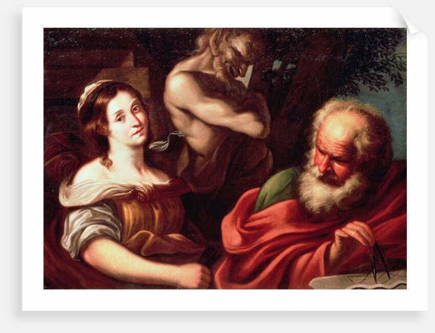 Allegory of Mathematics by Bernardo Strozzi