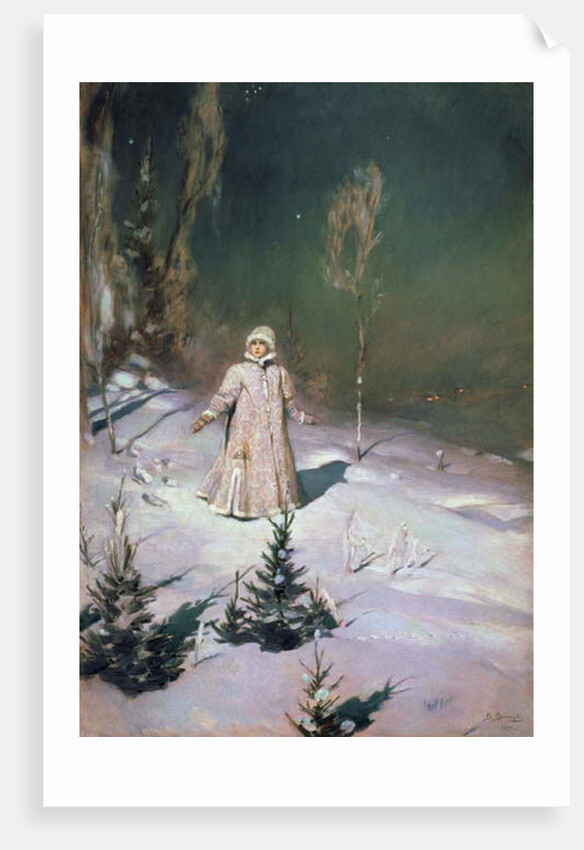 Snow Maiden, 1899 by Victor Mikhailovich Vasnetsov