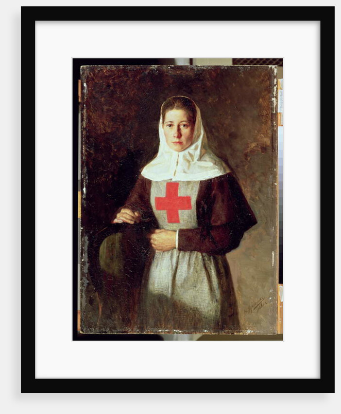 A Nurse, 1886 by Nikolai Aleksandrovich Yaroshenko