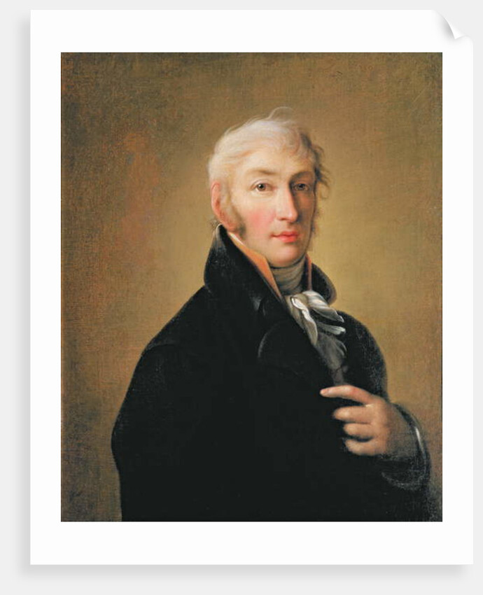 Portrait of Nikolay Mikhaylovich Karamzin, 1805 by Giovanni Battista Ortolani Damon