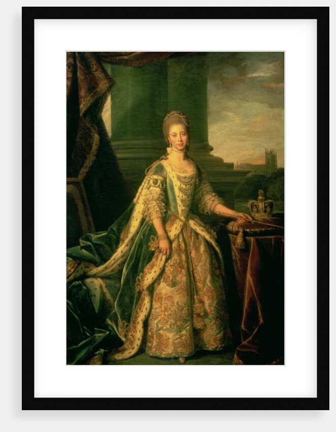 Portrait of Sophie Charlotte by Nathaniel Dance