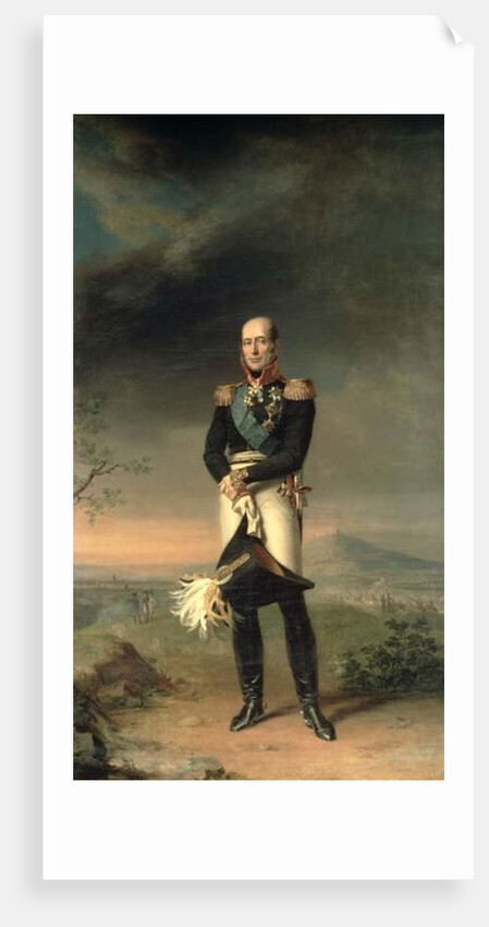 Portrait of Prince Mikhail Barclay de Tolly, 1829 by George Dawe