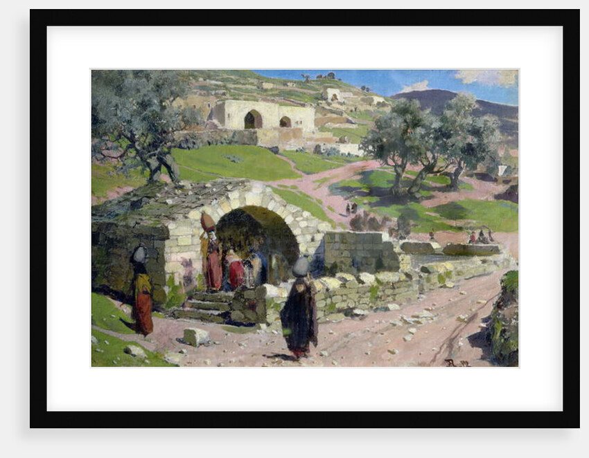The Virgin Spring in Nazareth, 1882 by Vasilij Dmitrievich Polenov
