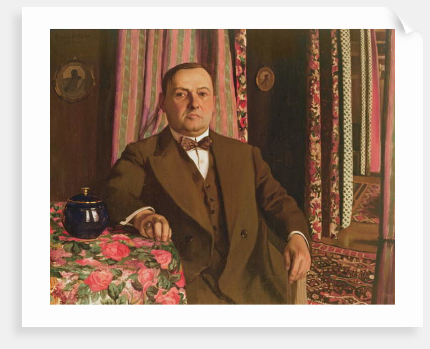 Portrait of Georg E. Haasen, 1913 by Felix Edouard Vallotton