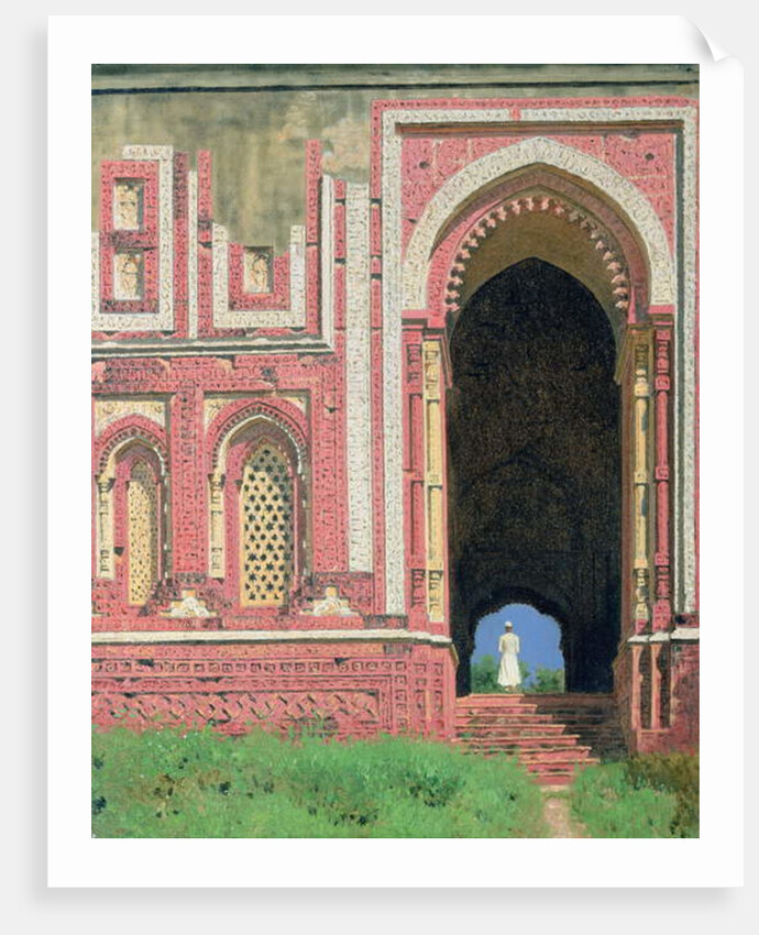 Gate Near Kutub-Minar, Old Delhi, 1875 by Vasili Vasilievich Vereshchagin