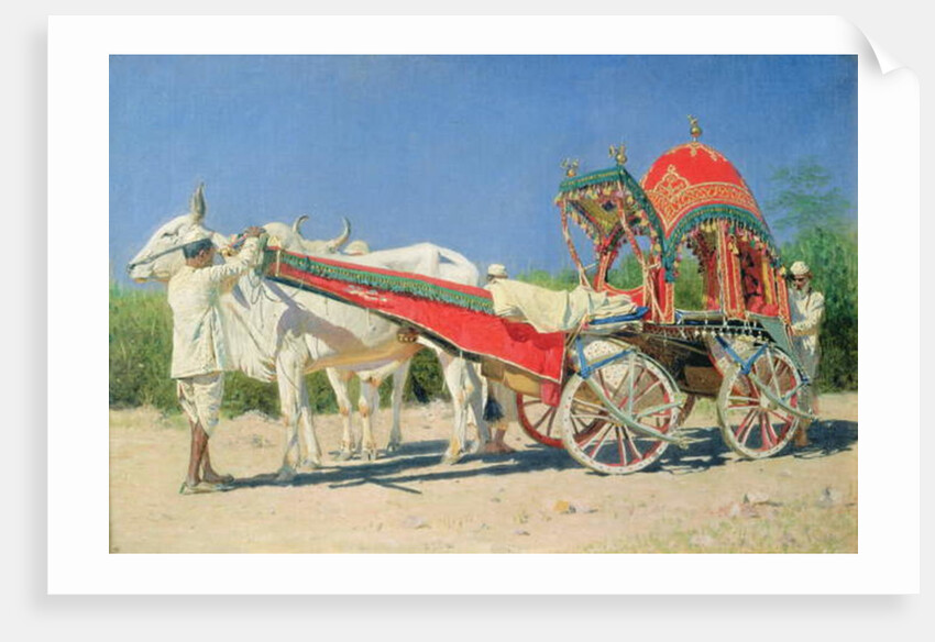 Vehicle of a Rich Man in Delhi, 1874-76 by Vasili Vasilievich Vereshchagin