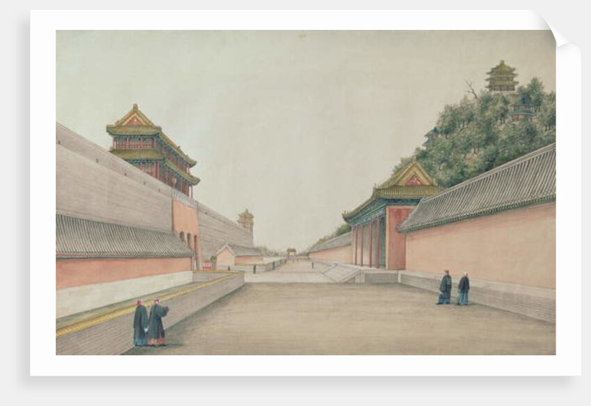 The Imperial Palace in Peking by Ivan Alexandrov