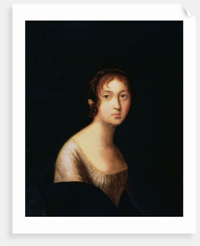 Portrait of Natalia Goncharova, 1820s by School Russian